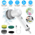 1Set Electric Handheld Spin Scrubber Cordless
